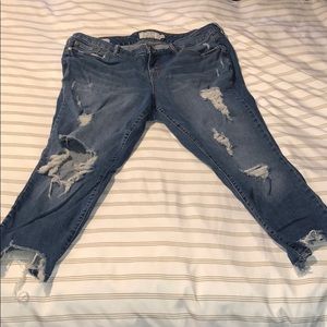torrid - Plus Size Cropped Jeans